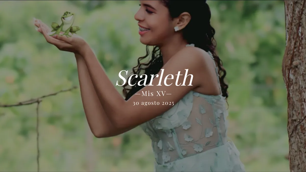 XV Años - Scarleth